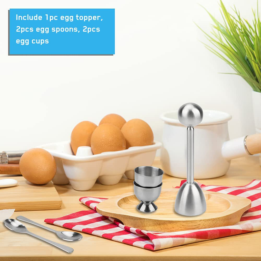 LMETJMA Ei Cracker Topper Set  - Egg Separator Tool recensie en prijs