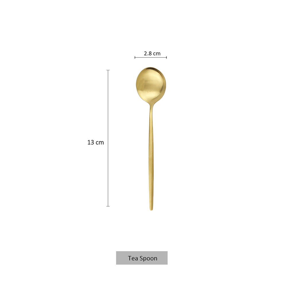 6 Stuks Matte Roestvrijstalen  - Kitchen Gadgets Gold recensie en prijs